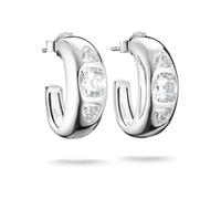 Thomas Sabo Orecchini a cerchio da donna in argento con zirconi 32032257, One Size, Argento sterling, Non pietra preziosa