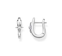 Thomas Sabo Orecchini a cerchio da donna stella in argento sterling 925 CR654-643-21