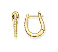 Thomas Sabo Orecchini a Cerchio Donna placcato_oro - CR629-414-14