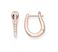 Thomas Sabo Orecchini a Cerchio Donna placcato_oro - CR629-416-14