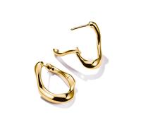 Thomas Sabo - Orecchini a cerchio piccoli placcati oro One Size