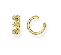 THOMAS SABO Orecchini a Clip da Donna, in Argento Sterling 925, Oro EC0016-414-14