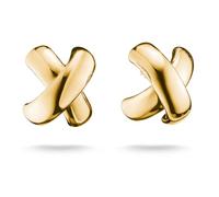 Thomas Sabo Orecchini a croce, Lega Premium placcato oro 18k