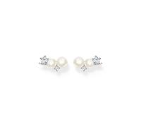 Thomas Sabo - Orecchini argento sterling zirconia_cubica Donna, Argento, 1,3cm - H2211-167-14