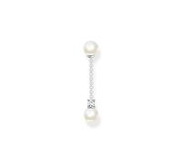 Thomas Sabo - Orecchini argento sterling zirconia_cubica Donna, Argento, OneSize - CR681-051-14