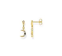 Thomas Sabo Orecchini argento sterling zirconia cubica Donna, Oro, 1,8 cm H2204 959 7, Oro