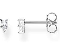 Thomas Sabo Orecchini da Donna a Forma di triangolo in Argento Sterling 925