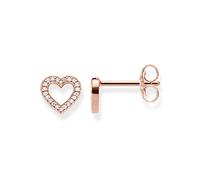 Thomas Sabo orecchini da donna a perno cuori zirconi argento sterling 925 H1945-416-14