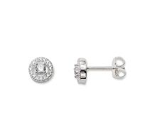 Thomas Sabo, orecchini da donna in argento 925 con zirconi bianchi taglio brillante SCH150029