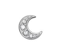 Thomas Sabo Orecchini da Donna singoli, a Forma di Luna in Argento Sterling 925 e Argento, Argento, H2133-051-14