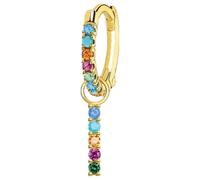 THOMAS SABO - Orecchino da donna Creolo Pezzo singolo oro- multicolore Cr703-488-7 - - Accessories - Donna - Multicolore - ONE SIZE