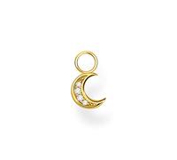 Thomas Sabo Orecchino da donna pendente luna in argento, argento sterling 925