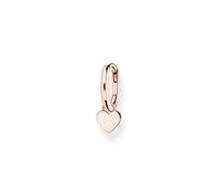 Thomas Sabo Orecchino singolo creola con ciondolo a forma di cuore
