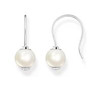 THOMAS SABO - Paio di orecchini con ganci e perle coltivate d`acqua dolce - - Accessories - Donna - Grigio - ONE SIZE