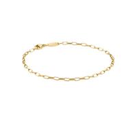 Thomas Sabo Paperclip - Bracciale in argento 925 riciclato placcato oro 18 carati A2206-413-39-L19V