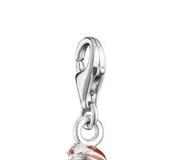 Thomas Sabo Peanuts™ charm Snoopy su Vespa in argento originale, nero, rosso One Size