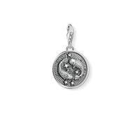 Thomas Sabo Pendente a Medaglione da Unisex Argento Sterling 925, Acquario, argento