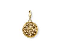 Thomas Sabo Pendente a Medaglione da Unisex Argento Sterling 925, Cancro, oro