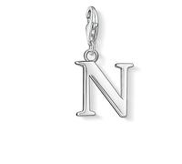 Thomas Sabo Pendente con Lettera Donna A-Z Ciondolo Club Silver 925 Argento Sterling