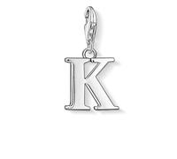 Thomas Sabo Pendente con Lettera Donna A-Z Ciondolo Club Silver 925 Argento Sterling