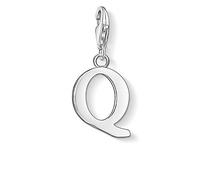 Thomas Sabo Pendente con Lettera Donna A-Z Ciondolo Club Silver 925 Argento Sterling