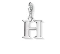 Thomas Sabo Pendente con Lettera Donna A-Z Ciondolo Club Silver 925 Argento Sterling