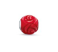 Thomas Sabo Perlina da Donna in Argento Sterling 925 e Corallo