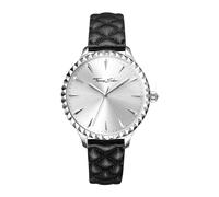 THOMAS SABO - Rebel at Heart Orologio in Pelle Nera - - Accessories - Donna - Grigio - ONE SIZE