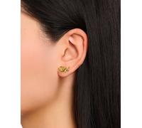 Thomas Sabo - Rose - Orecchini a bottone in argento sterling 925 e placcatura in oro giallo 18K One Size