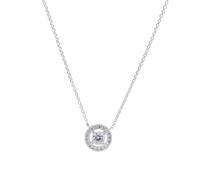 THOMAS SABO SCKE150146 - Collana da donna con ciondolo in argento 925 con zirconi bianchi taglio a brillante, 42 cm