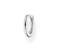 Thomas Sabo Classic orecchini a cerchio in argento sterling 925 con chiusura a clip, 1.20 cm, Argento sterling, Non applicabile