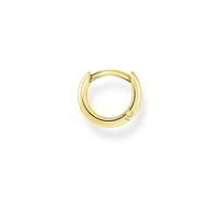 Thomas Sabo singolo Creole Classic da donna oro, argento sterling 925, chiusura con clip