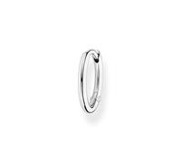 Thomas Sabo singolo Creole Classic da donna oro rosa, argento sterling 925, chiusura a clip