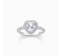 Thomas Sabo - TR2477-051-14-54 - Anelleo - Donna - Love & Hearts - Misura dell'anello 54