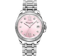 Thomas Sabo WA0401-201-204 Divine 33mm Quarzo Unisex Rosa Argento 10 ATM