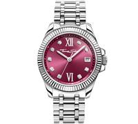Thomas Sabo WA0407-201-212 Divine Burgundy 33mm 10ATM Quarzo Unisex Rosso Arg...