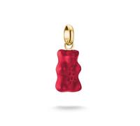 THOMAS SABO Haribo - Ciondolo in argento 925, placcato oro 18 carati, colore: Rosso