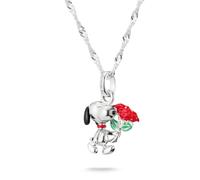 Thomas Sabo x PEANUTS Collana Snoopy con ciondolo rosa PEANUTS, 40-45 cm