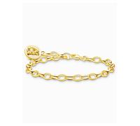 Thomas Sabo X0291-413-39-L19 Bracciale con ciondoli placcati in oro e anello ...