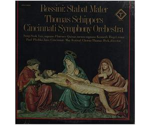 Thomas Schippers & Cincinnati Symphony Orchestra / Sung-Sook Lee / Florence Quivar / Kenneth Riegel / Paul Plishka - Rossini: Stabat Mater [Vinyl LP] [Schallplatte]