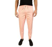 Thomas Scott Pantaloni da jogging da uomo in cotone regular fit a vita media, Pesca, 54 IT