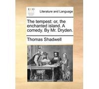 Thomas Shadwell The tempest (Tascabile)