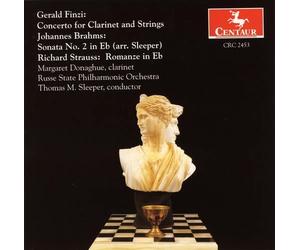 Thomas Sleeper Concerto for Clarinet & Strings / Sonata 2 in E FL (CD)