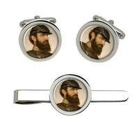 Thomas " Stonewall " JACKSON Gemelli E Fermacravatta Set