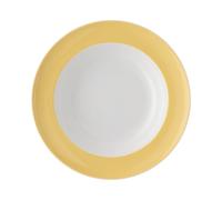 Thomas Sunny Day Soft Yellow - Piatto fondo rotondo, Ø 22,8 cm, altezza 4,2 cm, 0,390 l, porcellana