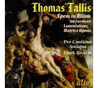 Thomas Tallis Thomas Tallis: Spem in Alium, (40 Part Motet)/Lamentations/.. (CD)