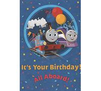 Thomas the Train Coloring Birthday Card Caratteristiche: Thomas e Kana tutti a bordo!