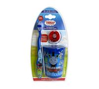 Thomas The Train - Kit da viaggio con spazzolino da denti Thomas and Friends, tazza di risciacquo e tappo