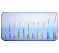 Thomas UN020GMR - Punta per pipetta graduata in polipropilene, 1-200 microliter UniFit ZFR, non sterile, naturale (confezione da 5 pezzi, 960 per confezione)