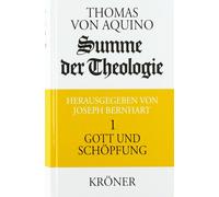 Thomas von Aqui Summe der Theologie / Gott und Schöpfung (Krö (Copertina rigida)